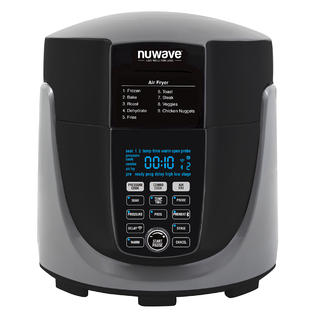 NuWave Duet Air Fryer-Pressure Cooker Combo in Gray