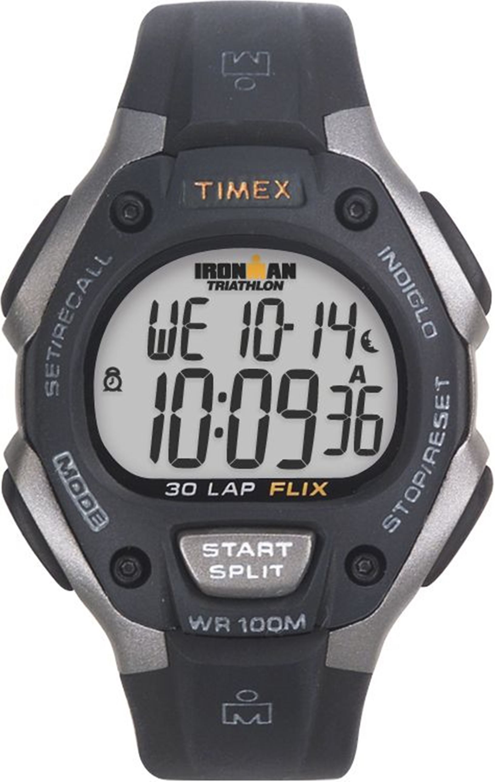 Timex Mens 30-Lap Ironman Watch with Black Resin Band Timex Mens 30-Lap Ironman Watch with Black Resin Band