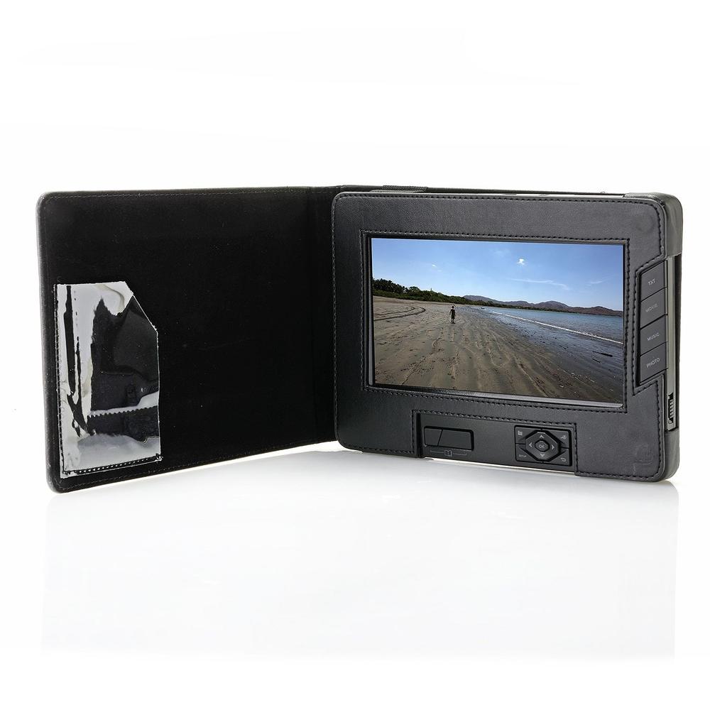 Sungale CD700A 7" Digital Photo Album with Leather-Like Case