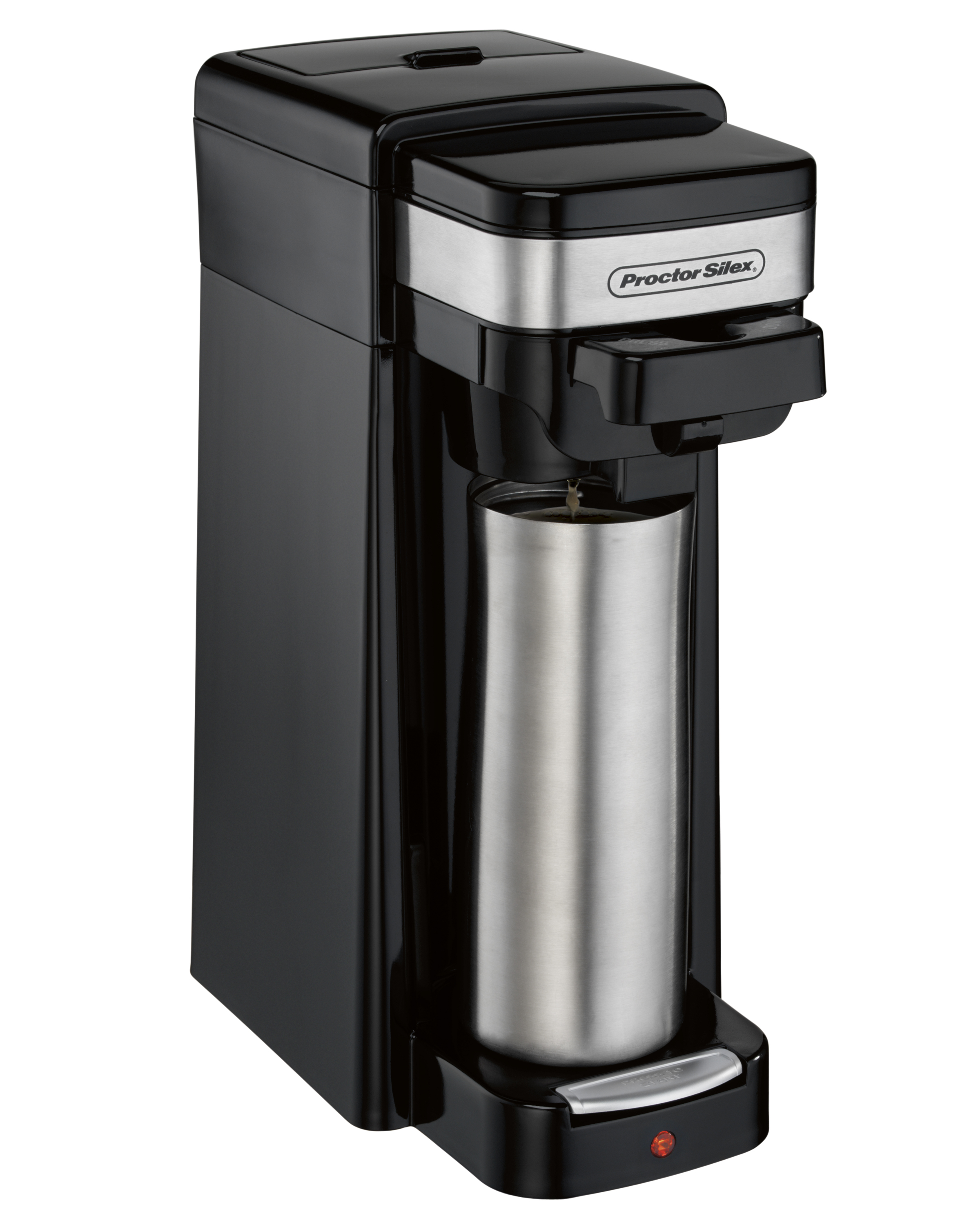 Proctor Silex 49969 Single-Serve Coffee Maker - Black
