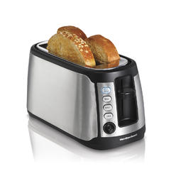 Hamilton Beach Brands Inc. Hamilton Beach 4-Slice Long Slot Keep Warm Toaster (24810) BRAND NEW