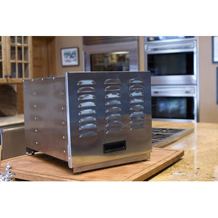 Weston 74-1001-W Pro-1000 Stainless Steel 10 Tray Food Dehydrator