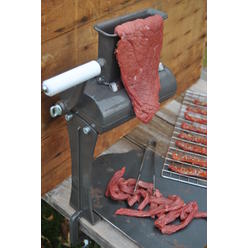 Weston Manual Support Beef Jerky Slicer, Quick and Easy Operation For cuts Up To 5A Wide x 125A Thick, Durable Aluminum construc