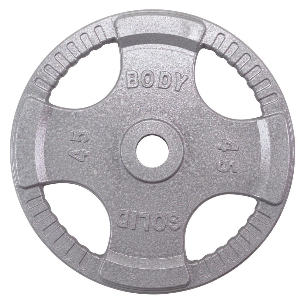 Body-Solid Cast Grip Olympic Plate 455 lb. Weight Set