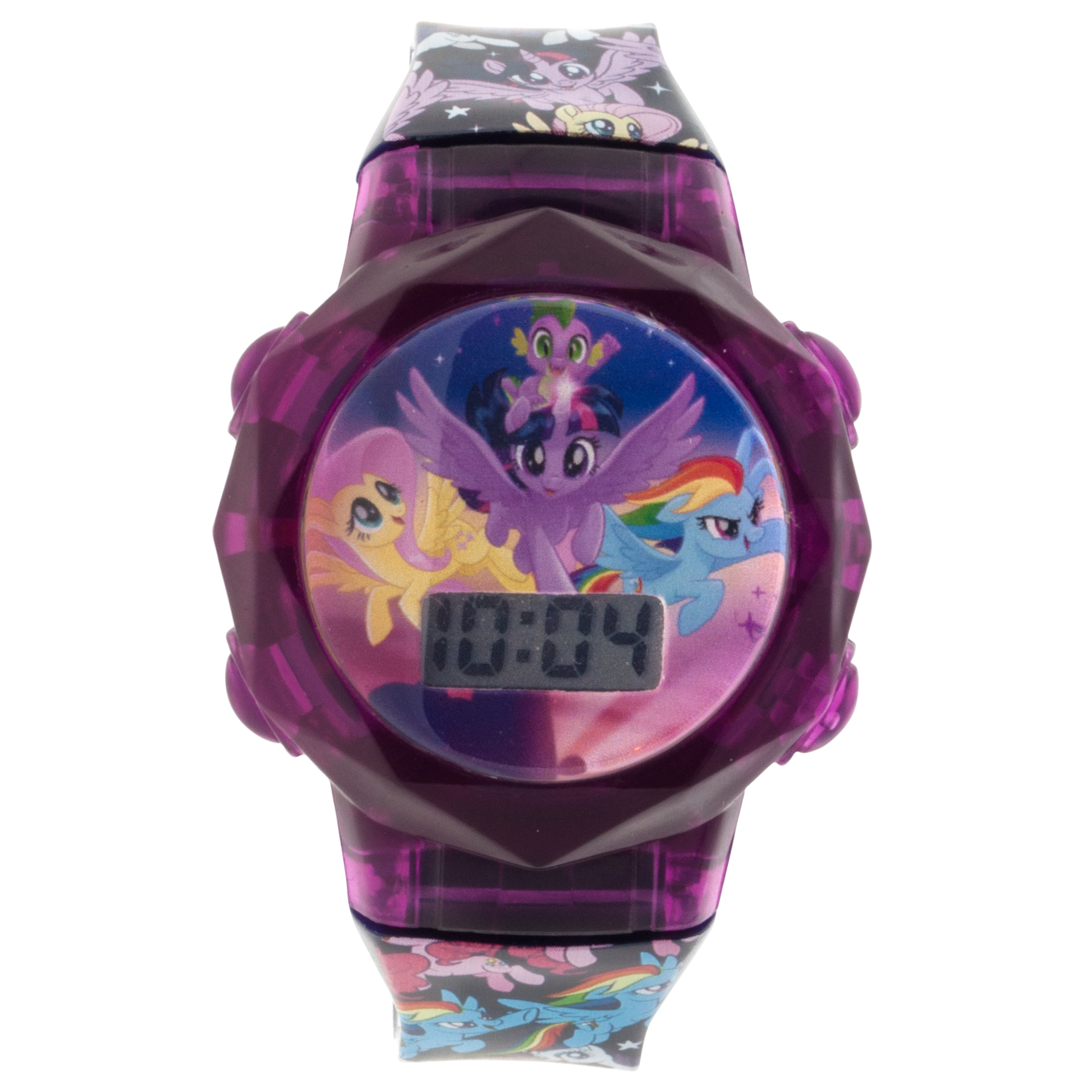 Hasbro Kid's My Little Pony Light Up LCD Watch With Coin Purse