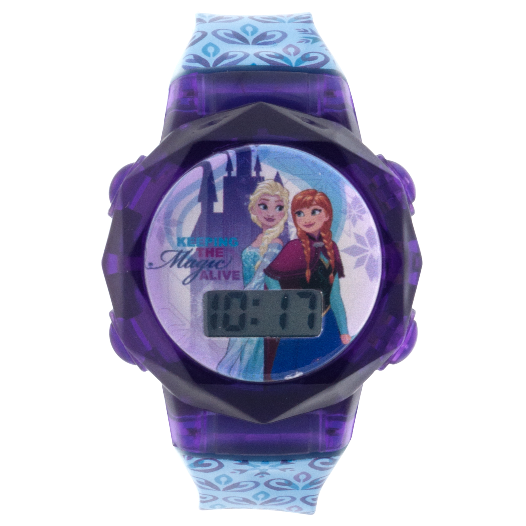 Disney Kid's Frozen Light Up LCD Watch With Coin Purse