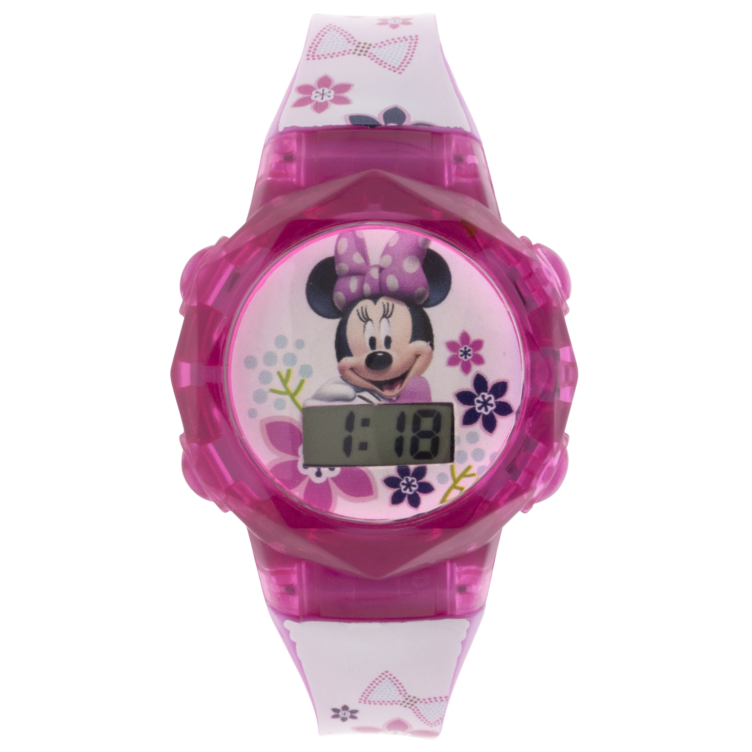 Minnie Mouse Flashing Light Watch