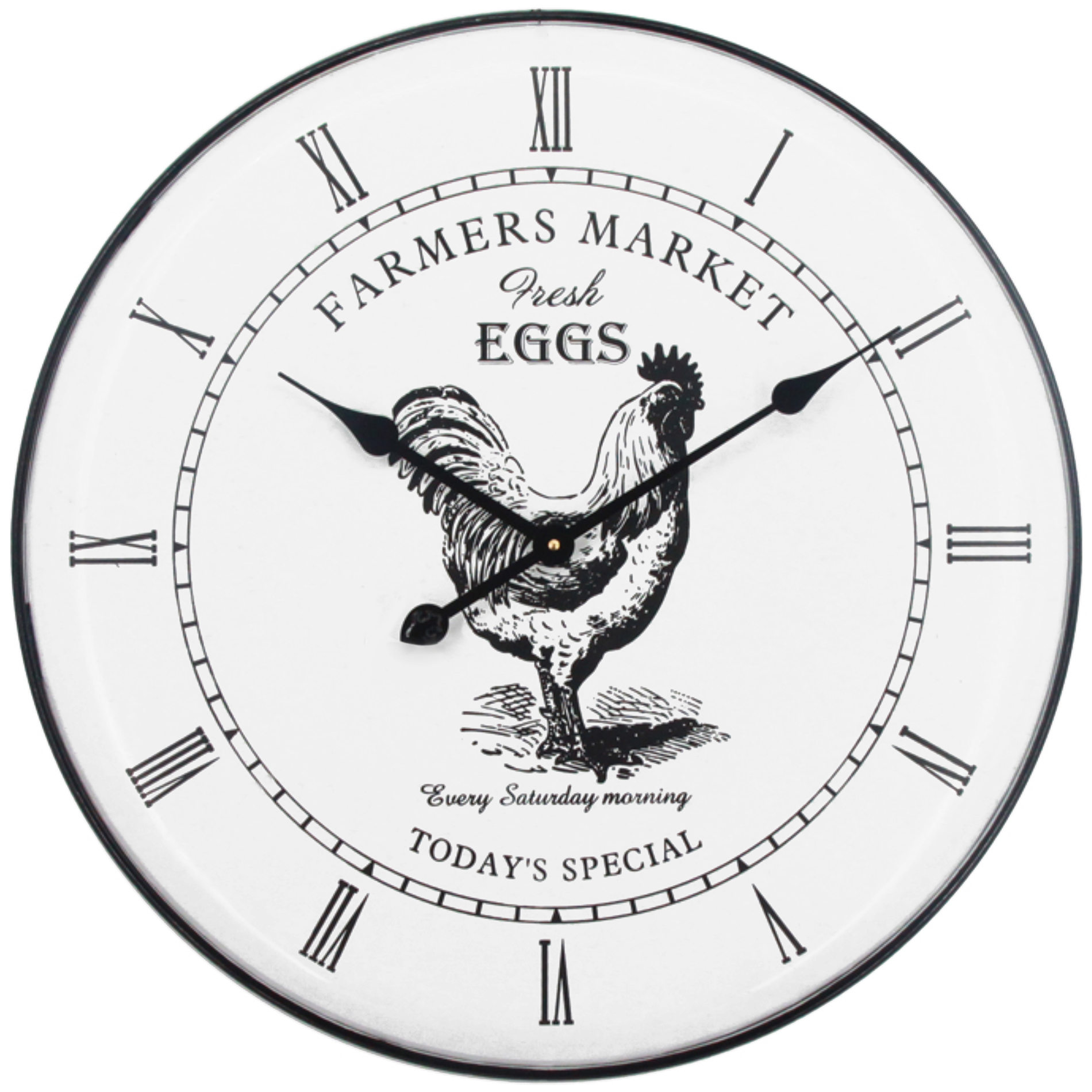 Waltham 14” Rooster Clock Waltham 14” Rooster Clock
