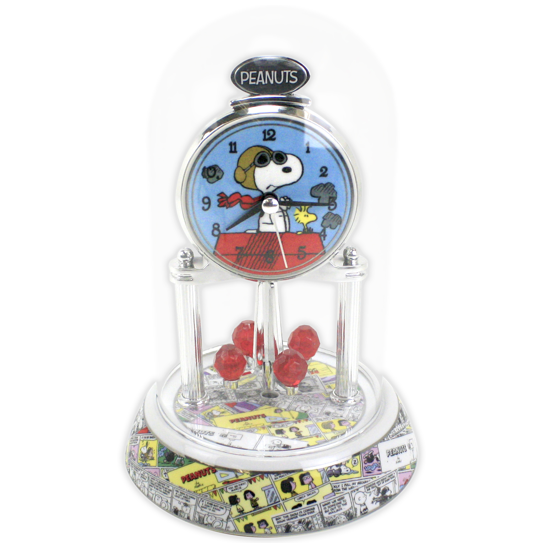Peanuts By Schulz Snoopy Anniversary Clock