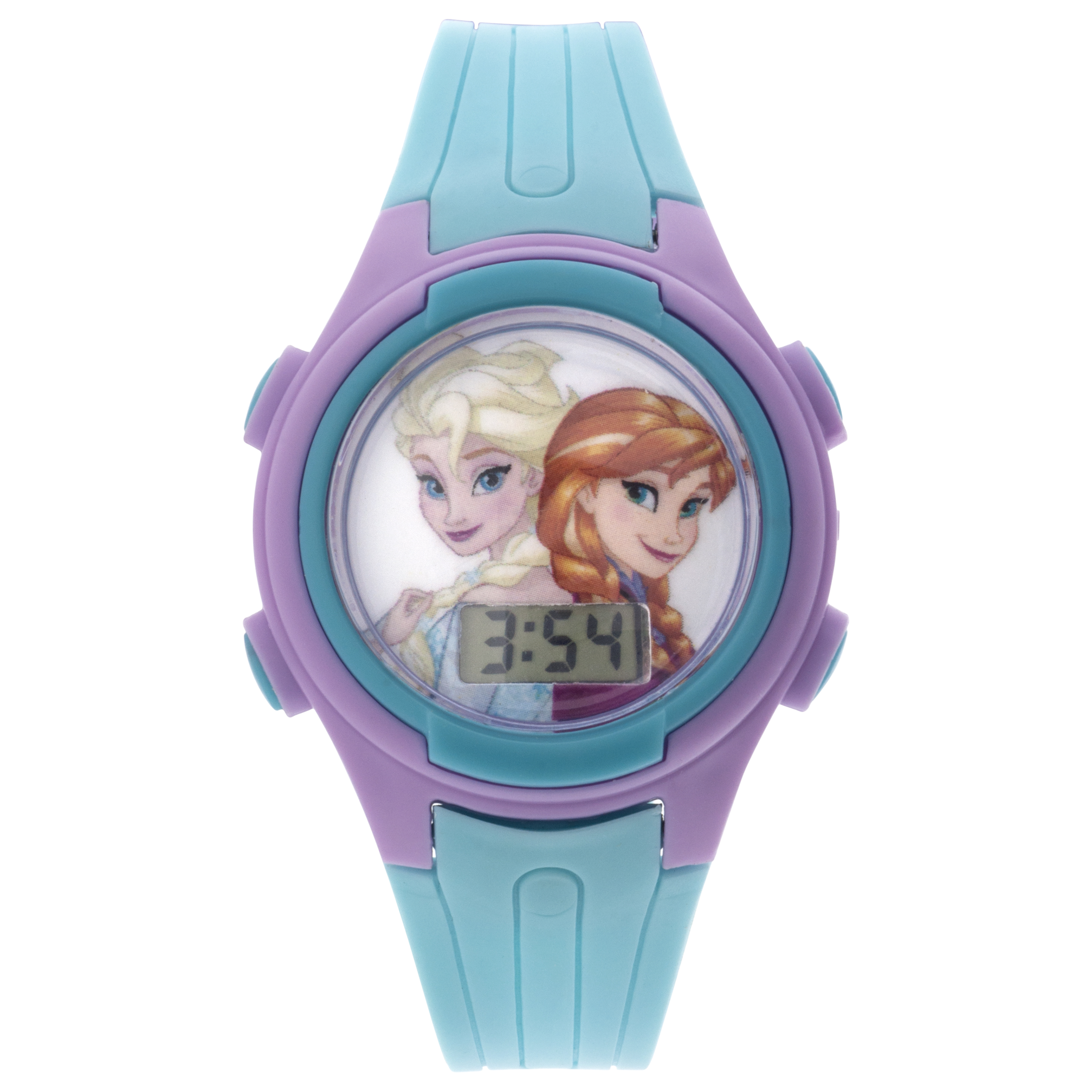 Disney Frozen LCD Watch with Character Tin Disney Frozen LCD Watch with Character Tin