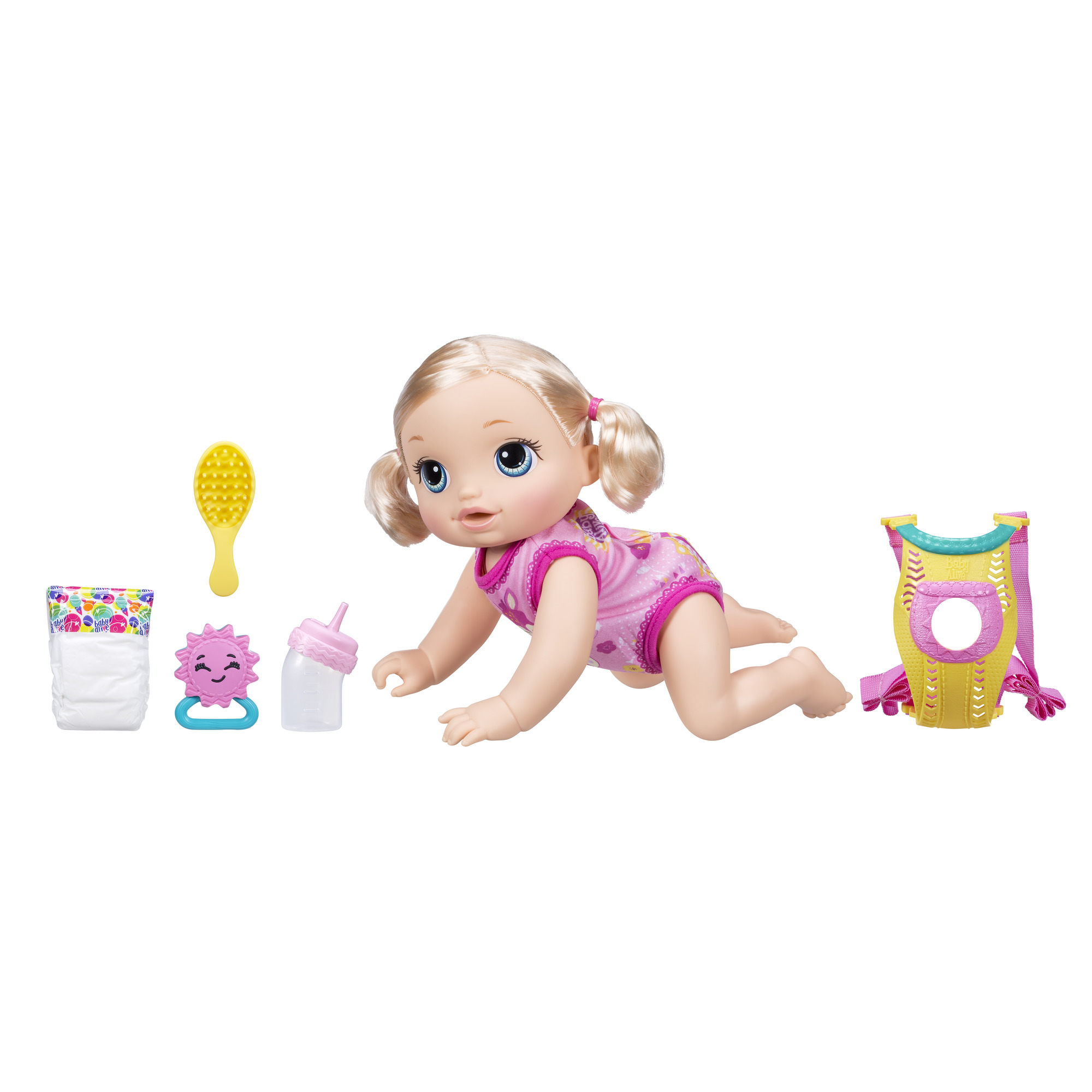 Hasbro Baby Alive Baby Wanna Walk Doll From Kmart Com