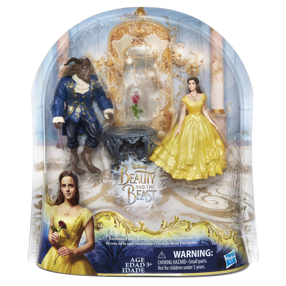 Disney Beauty and the Beast Enchanted Rose Scene