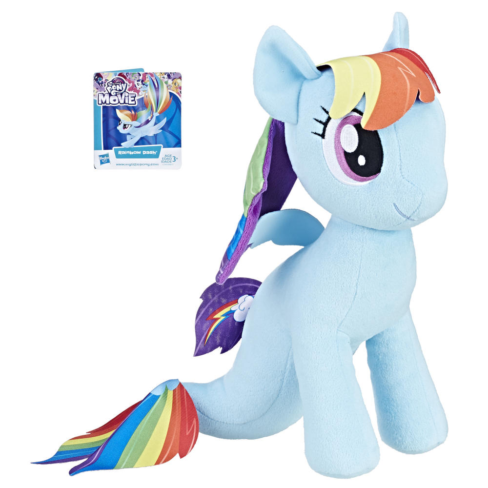 My Little Pony : The Movie Rainbow Dash Sea-Pony Cuddly Plush
