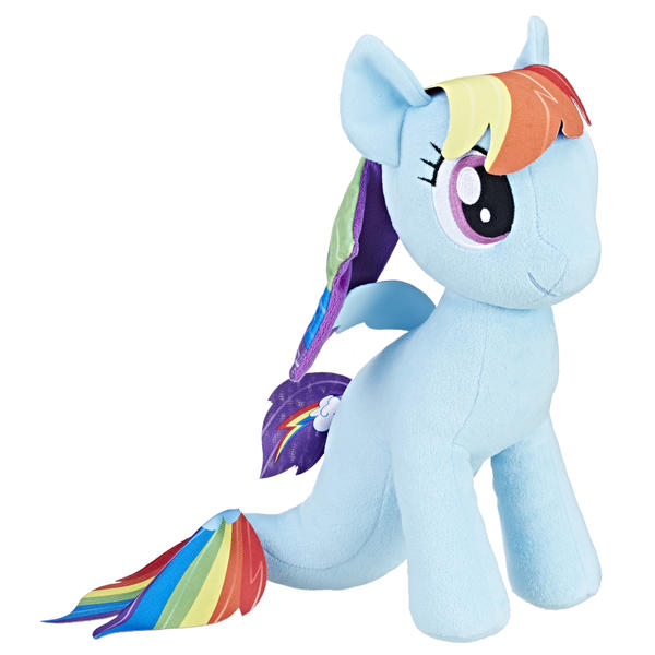 My Little Pony The Movie Rainbow Dash Sea Pony Cuddly Plush Kmart