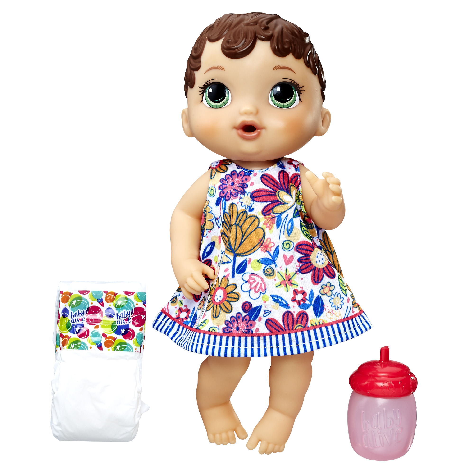 Baby alive lil sips on sale brunette