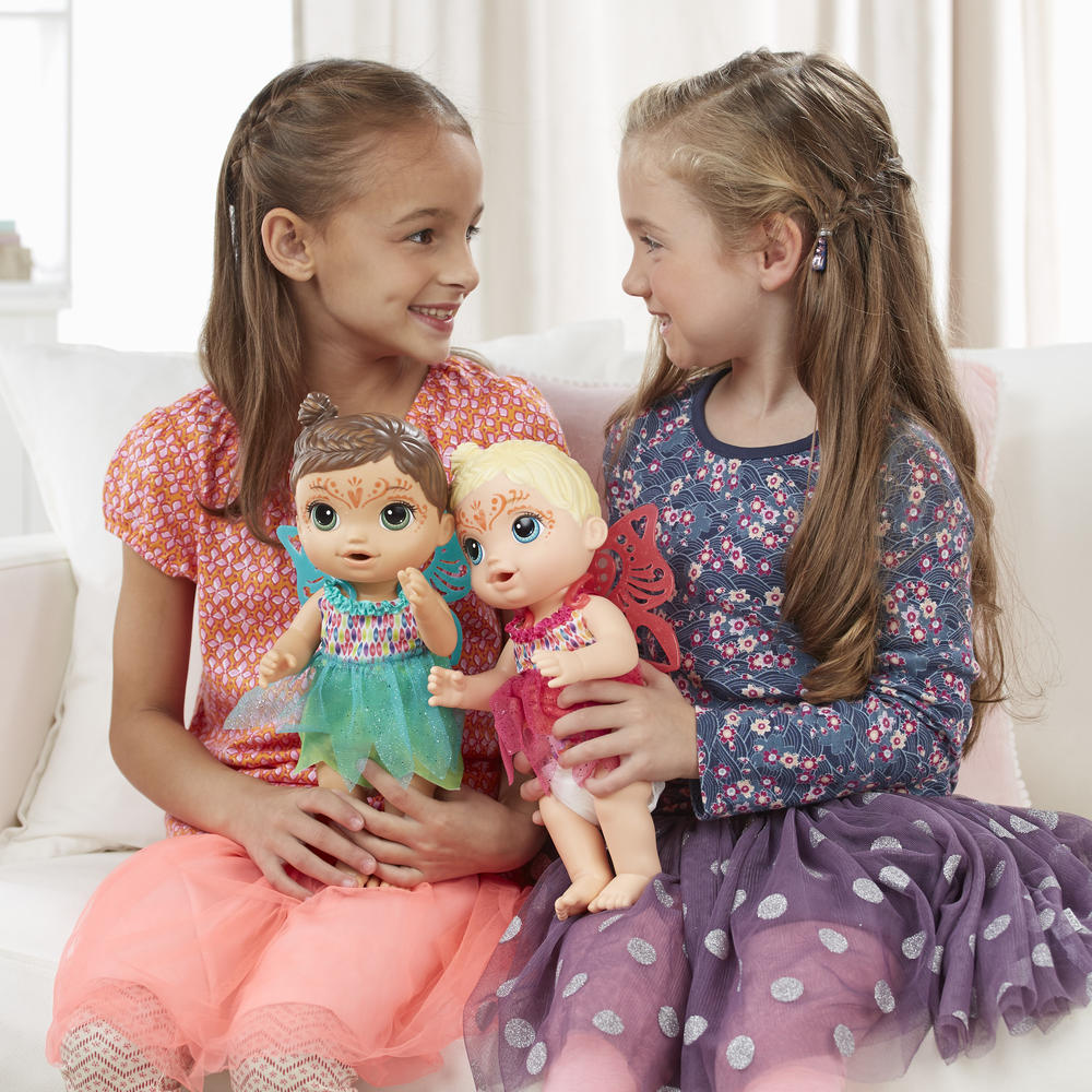 Baby alive fairy face paint doll 2025