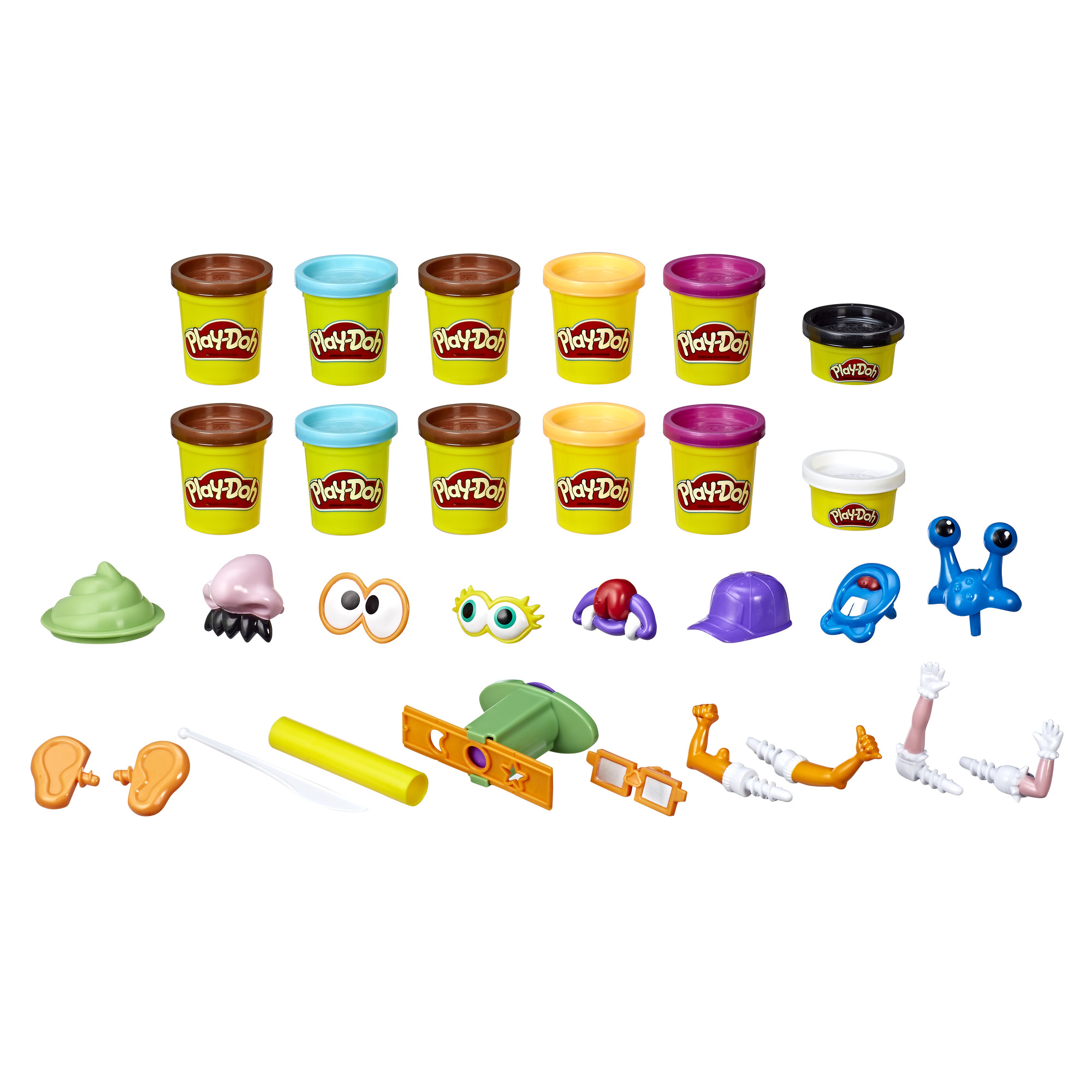 Play-Doh  Poop Troop Set with 12 Cans