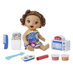 baby alive snackin baby br girls baby doll