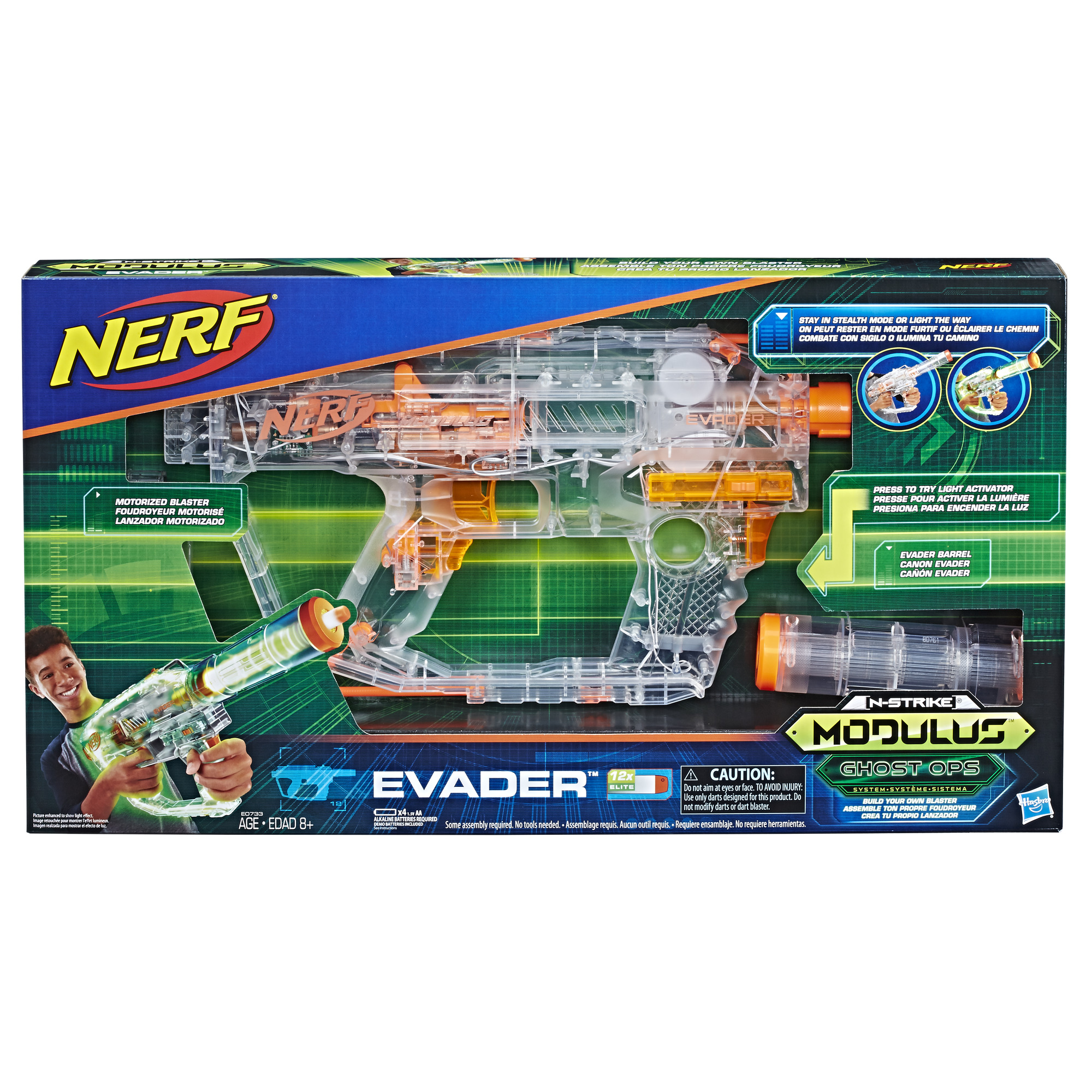 nerf ghost ops target