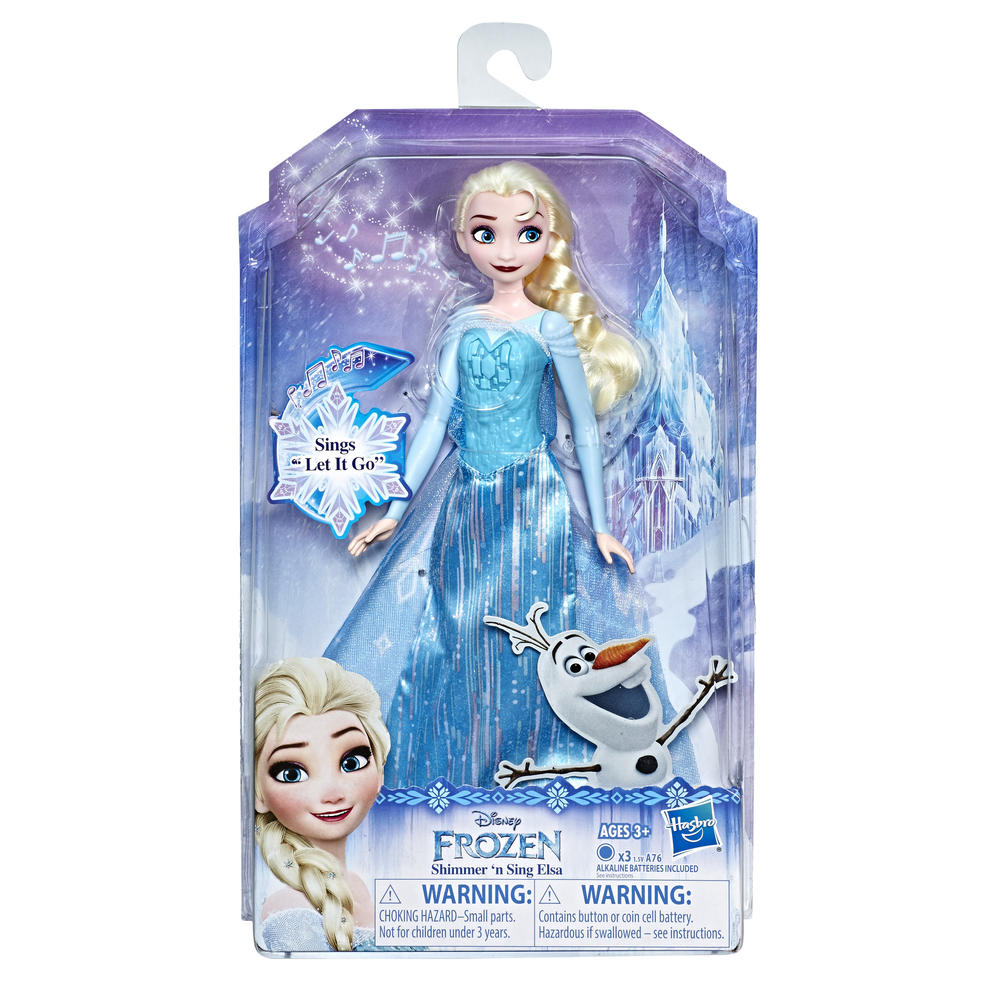 Disney Frozen Shimmer 'n Sing Elsa, Singing Doll