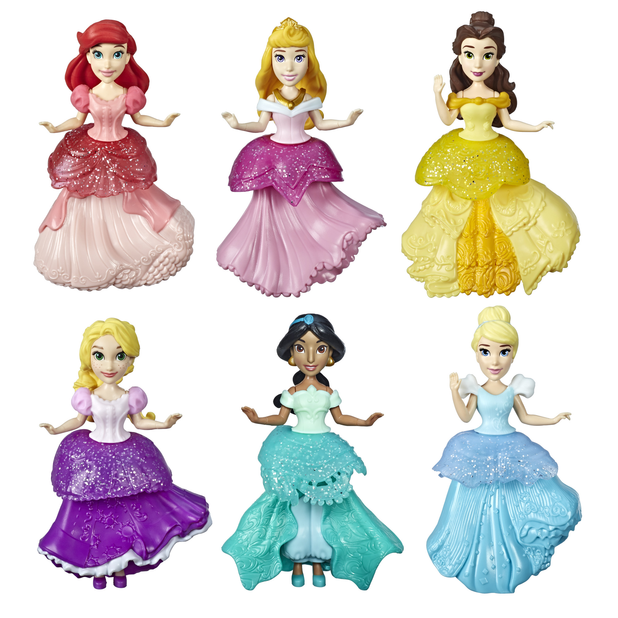 Принцессы дисней купить. Куклы Хасбро принцессы Дисней. Кукла Hasbro Disney Princess Royal clips, 9 см, e3049. Принцесс мини-кукла 6pak Disney Hasbro. Disney куклы "принцессы - модницы".