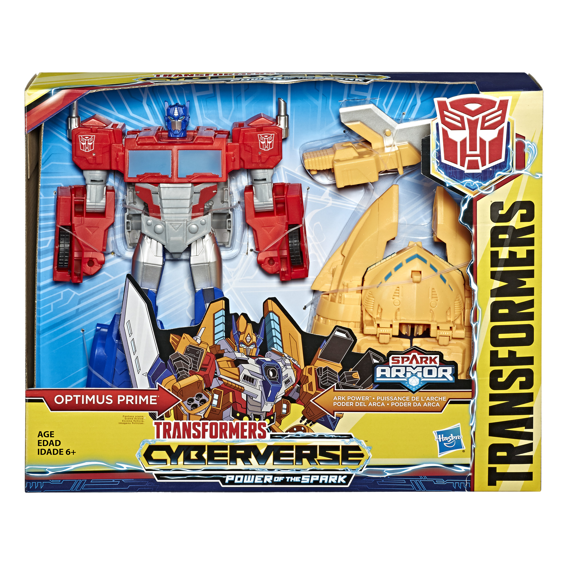 transformers cyberverse spark armor optimus prime