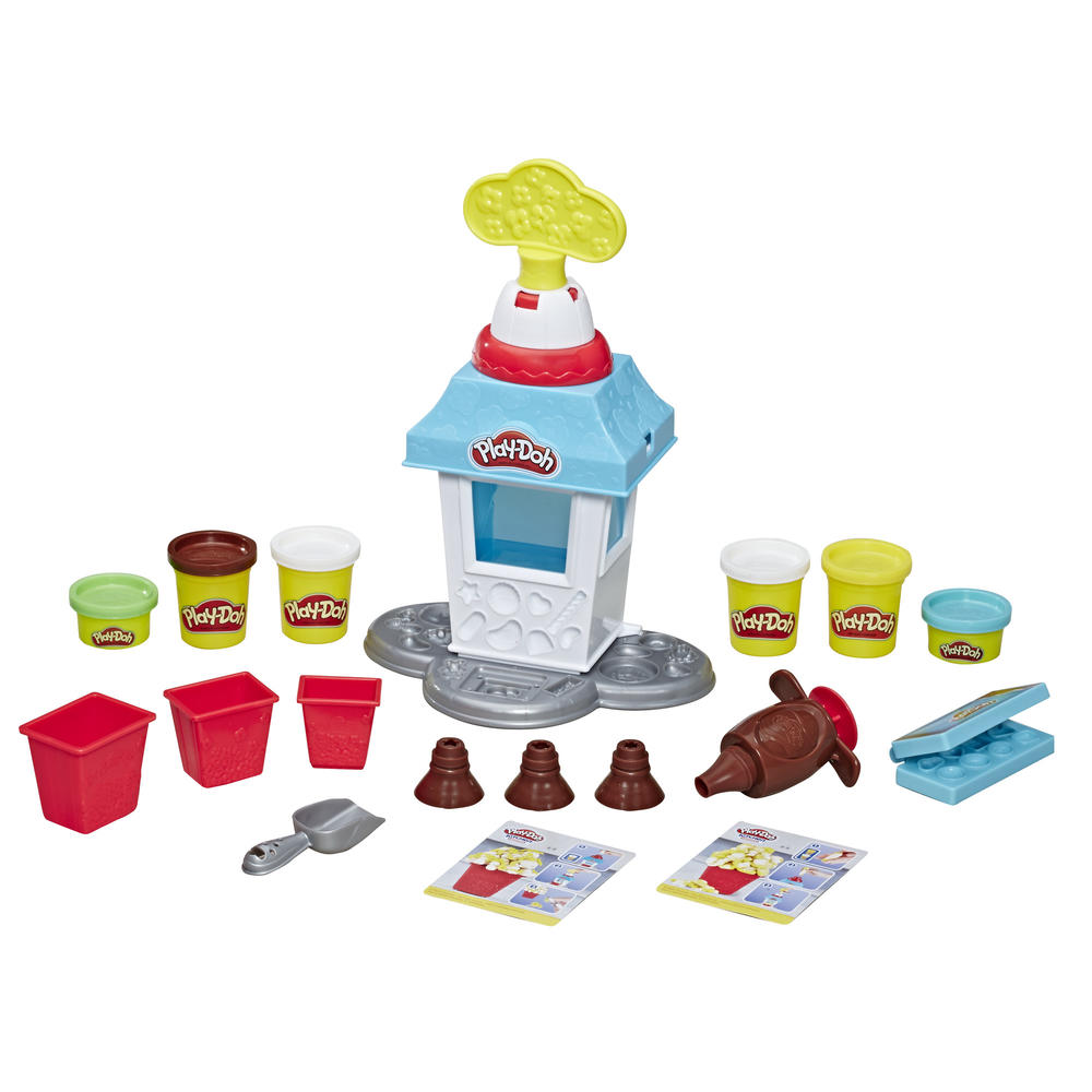 PlayDoh Kitchen Creations Popcorn Party Play Food Set