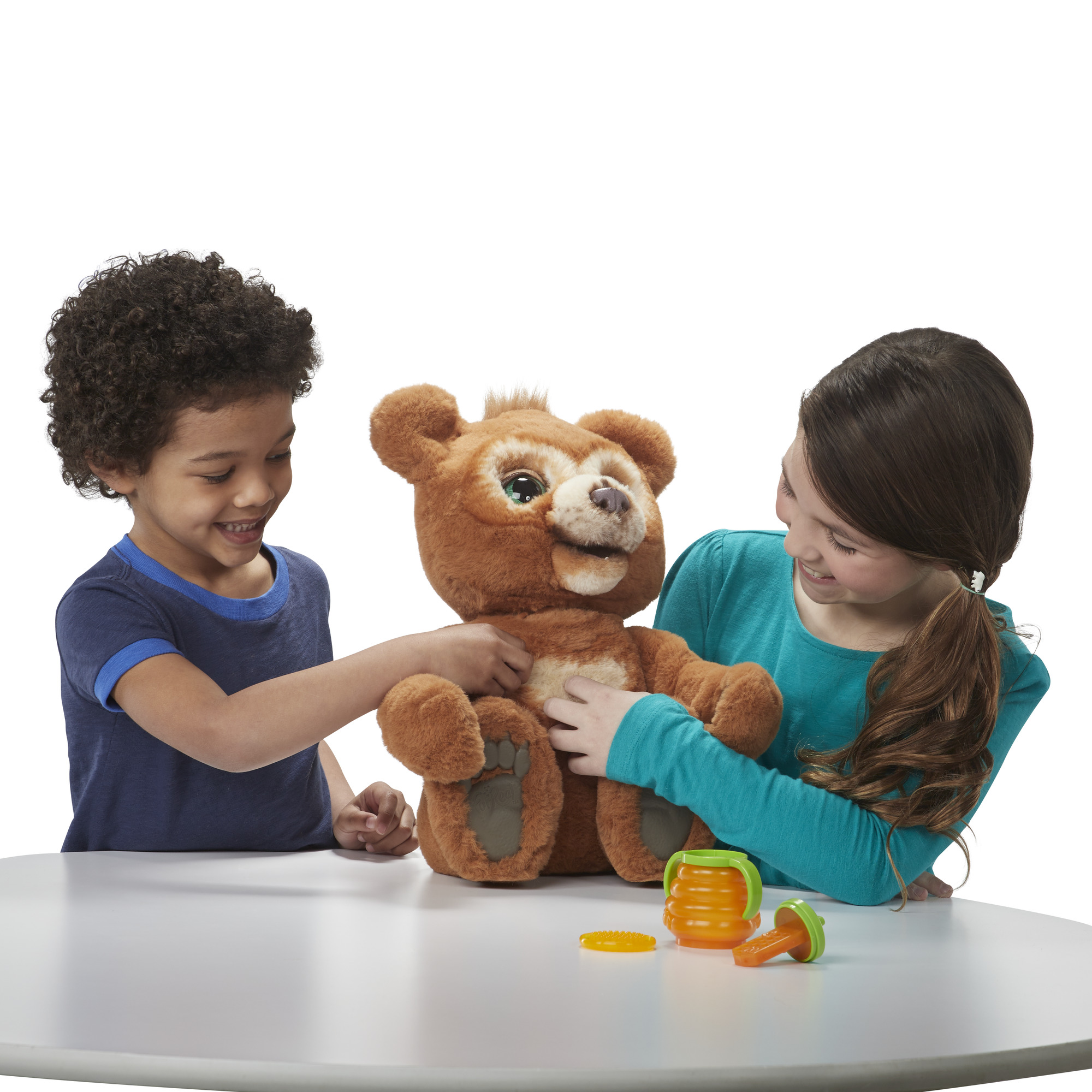 furreal cubby the curious bear interactive plush toy