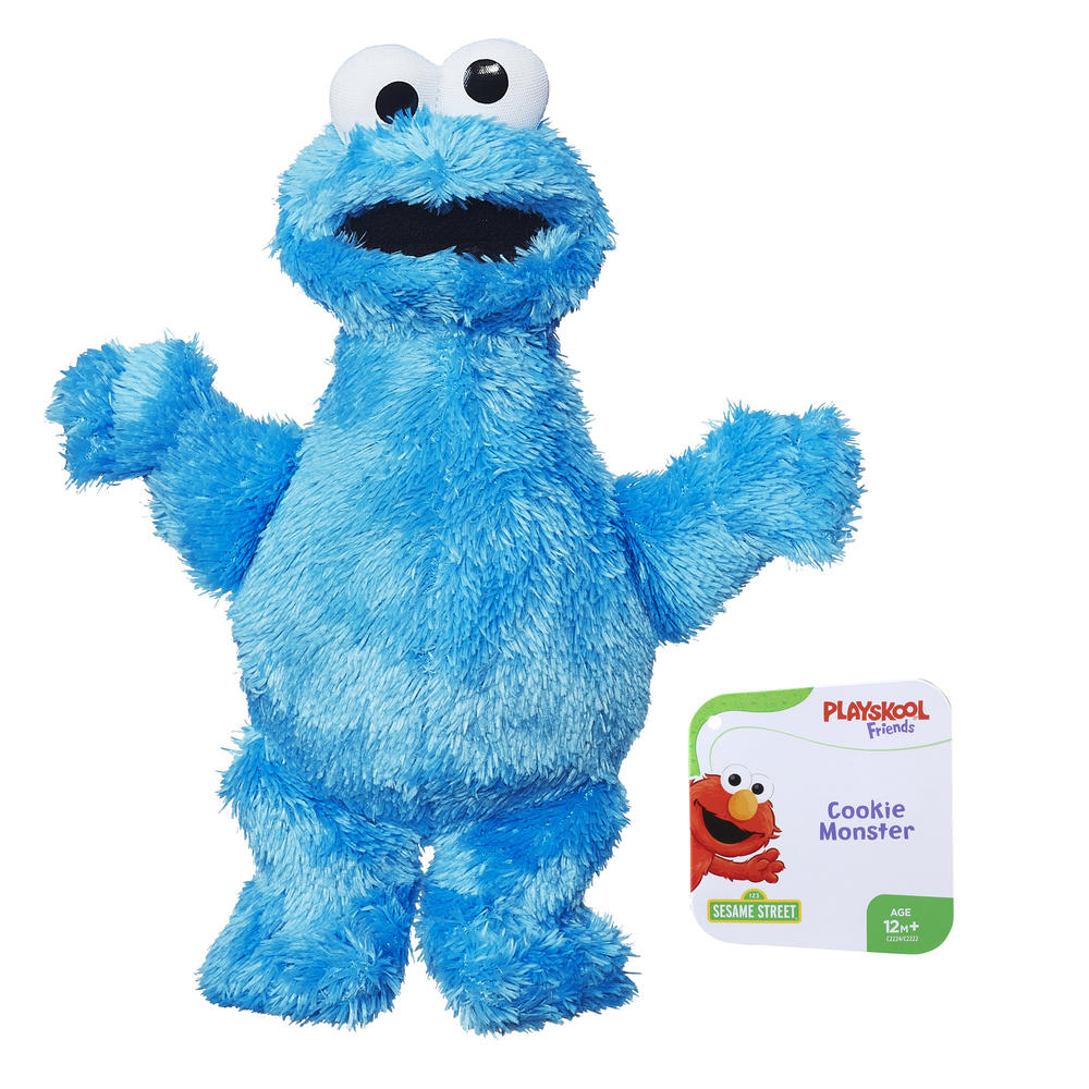 Sesame Street Mini Plush Cookie Monster Doll 10inch Cookie Monster Toy for Toddlers and