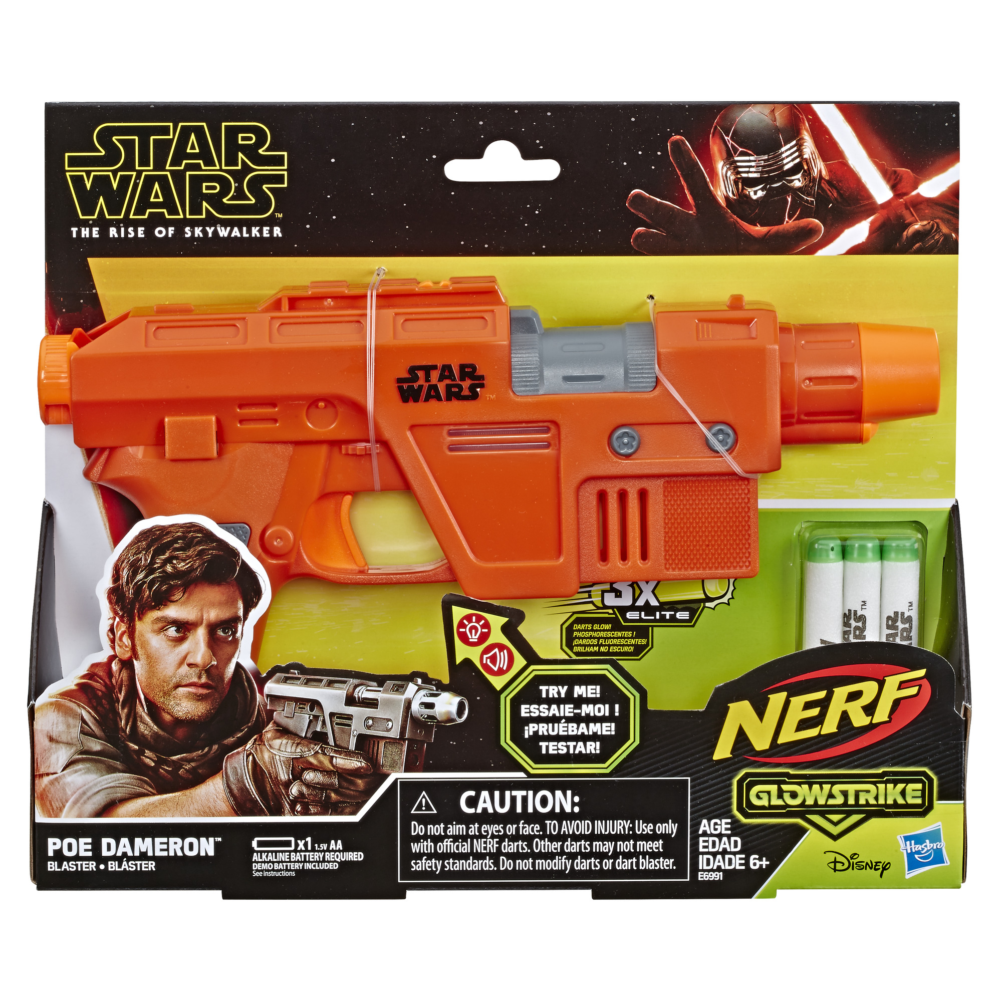 nerf poe dameron blaster