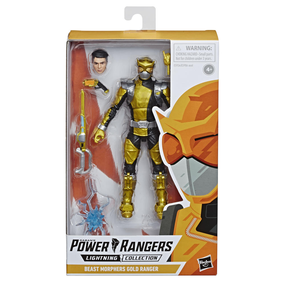 Power Rangers Lightning Collection Action Figure - Beast Morphers Gold Ranger