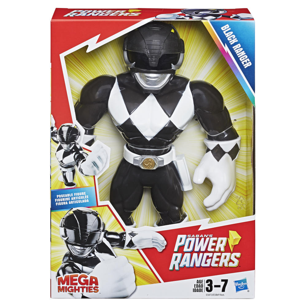 Power Rangers Playskool Heroes Mega Mighties  Black Ranger