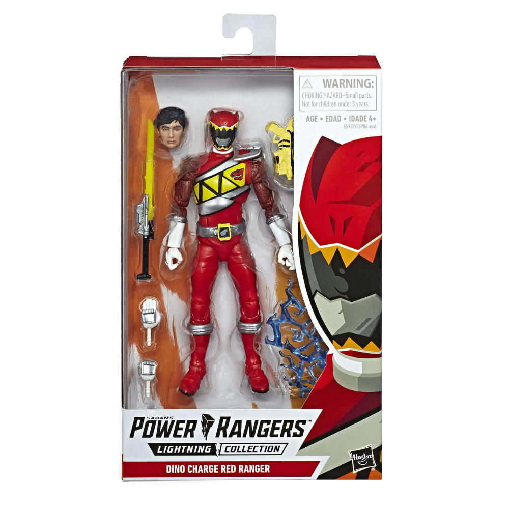 Power Rangers Lightning Collection Action Figure - Dino Charge Red Ranger