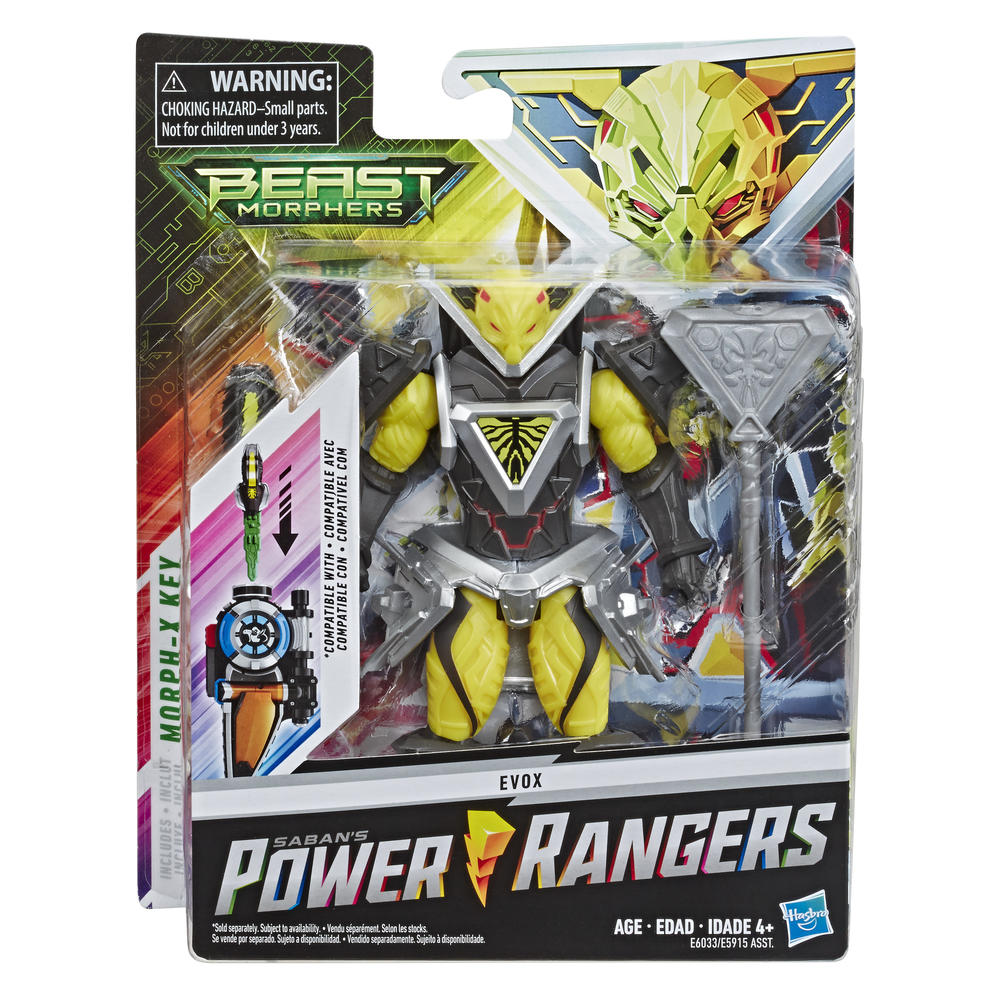 Power Rangers Beast Morpher Action Figure - Evox