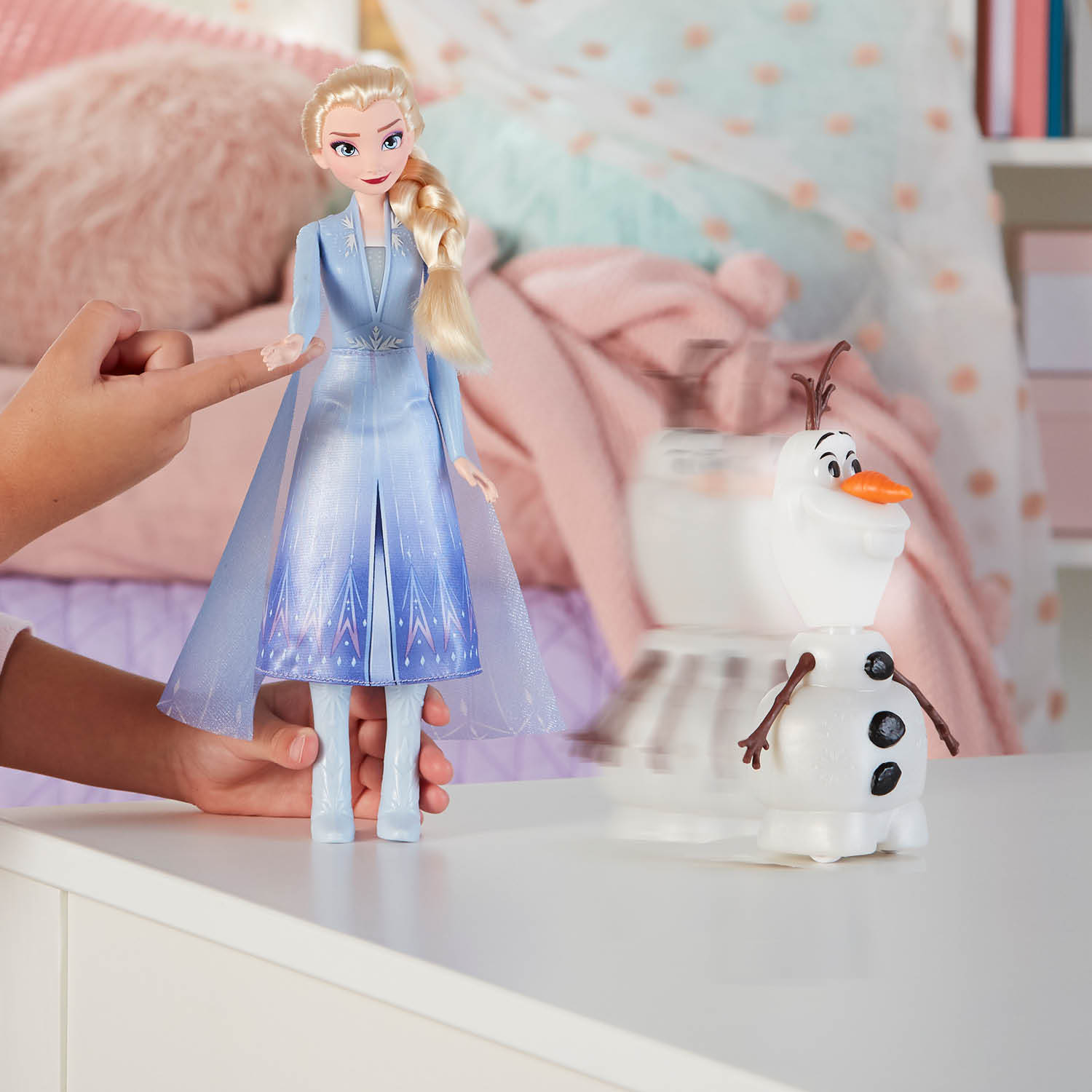 disney frozen talking dolls