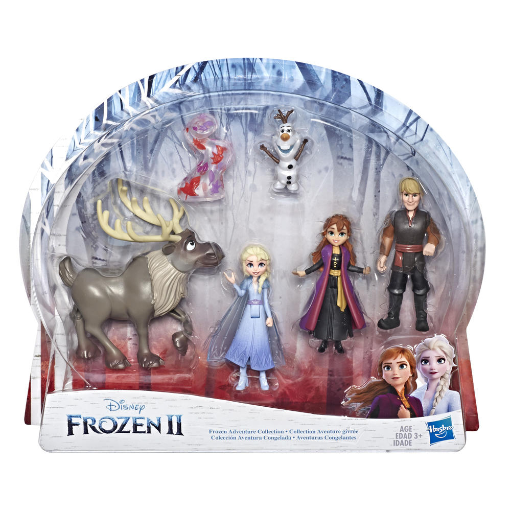 Disney  Frozen Adventure Collection, 5 Small Dolls from Frozen 2