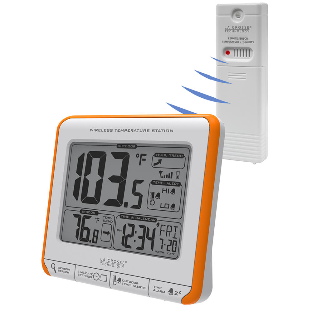 La Crosse Technology Wireless Temperature Station with Trends & Alerts