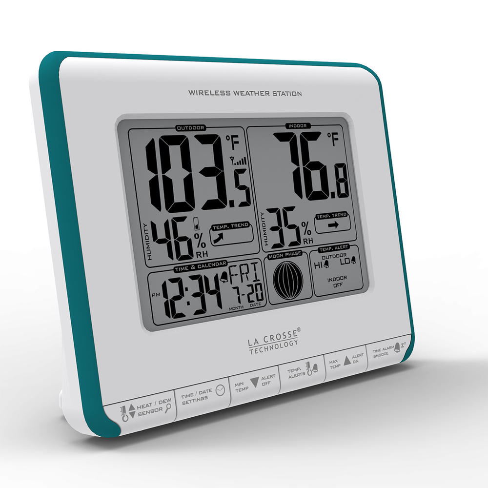 La Crosse Technology Wireless Weather Station with Heat Index & Dew Point