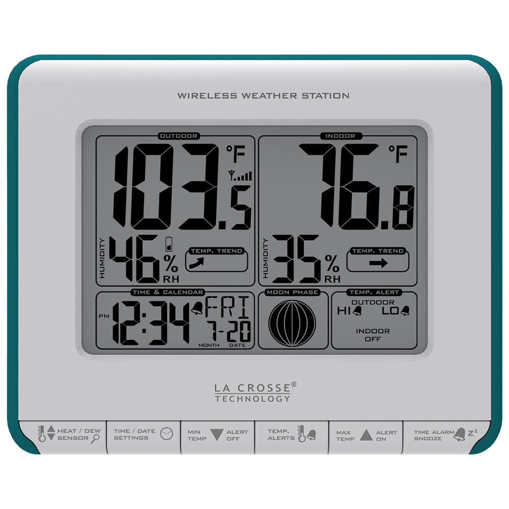 La Crosse Technology Wireless Weather Station with Heat Index & Dew Point