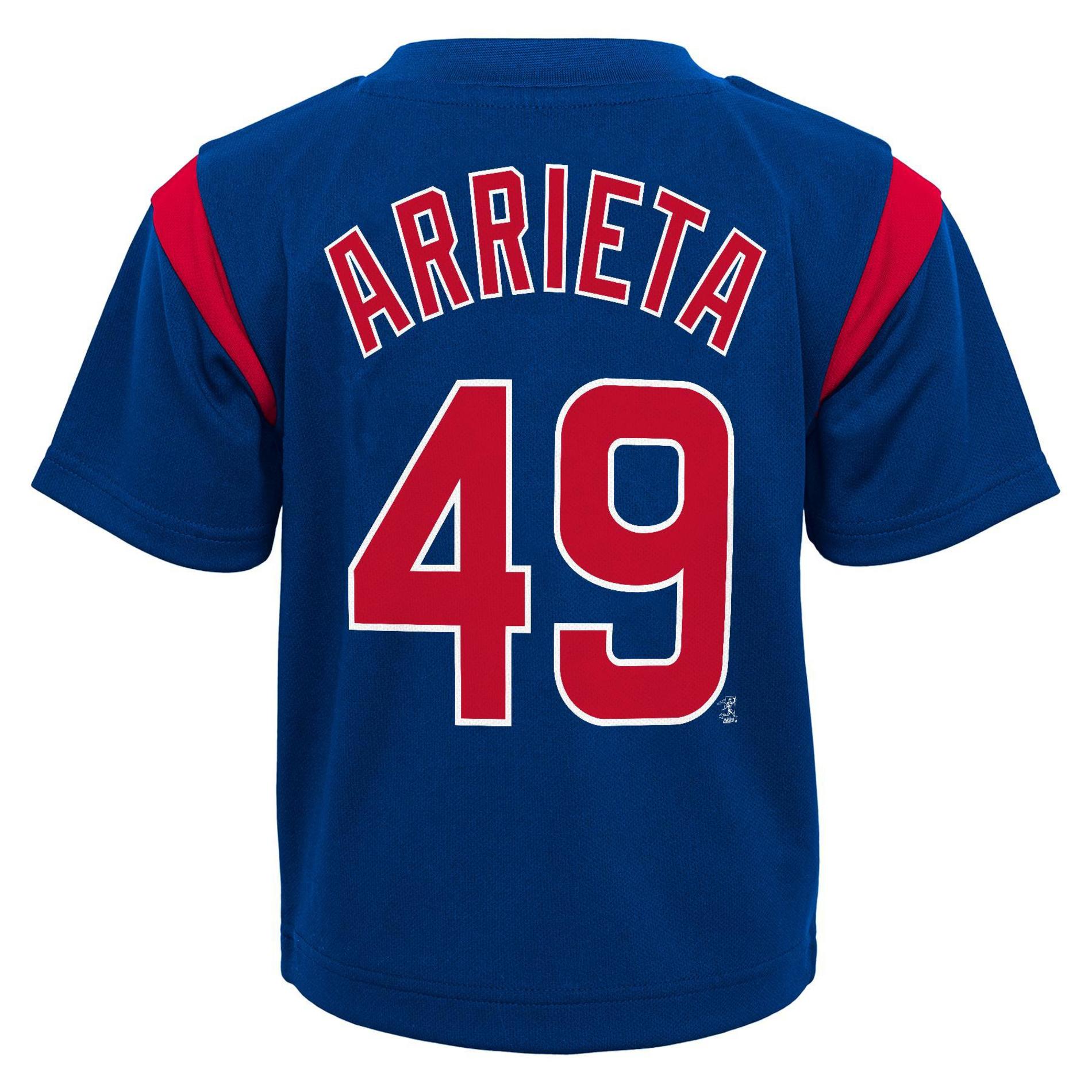 MLB Jake Arrieta Boys' Graphic T-Shirt - Chicago Cubs, Size: Medium MLB Jake Arrieta Boys' Graphic T-Shirt - Chicago Cubs, Size: Medium