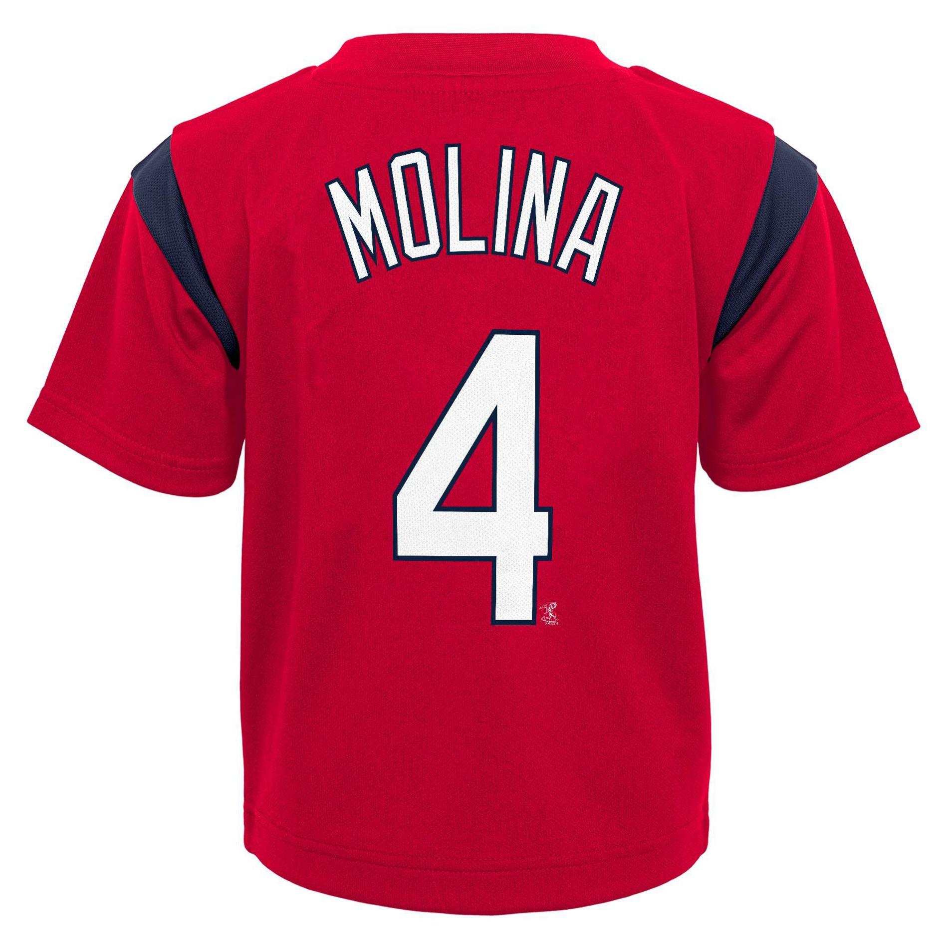 MLB Yadier Molina Boys' Graphic T-Shirt - St. Louis Cardinals, Size: Small MLB Yadier Molina Boys' Graphic T-Shirt - St. Louis Cardinals, Size: Small