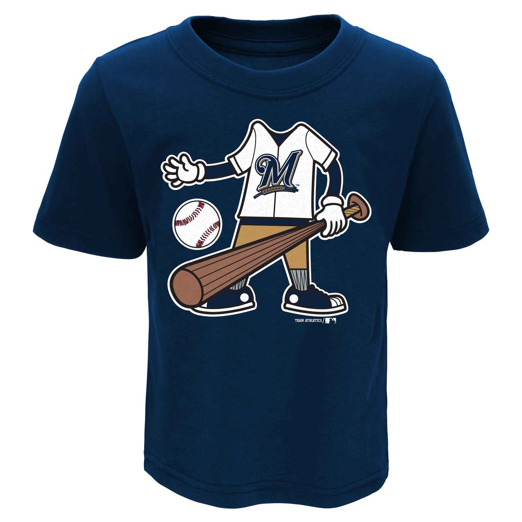 MLB Infant & Toddler Boy's T-Shirt - Milwaukee Brewers