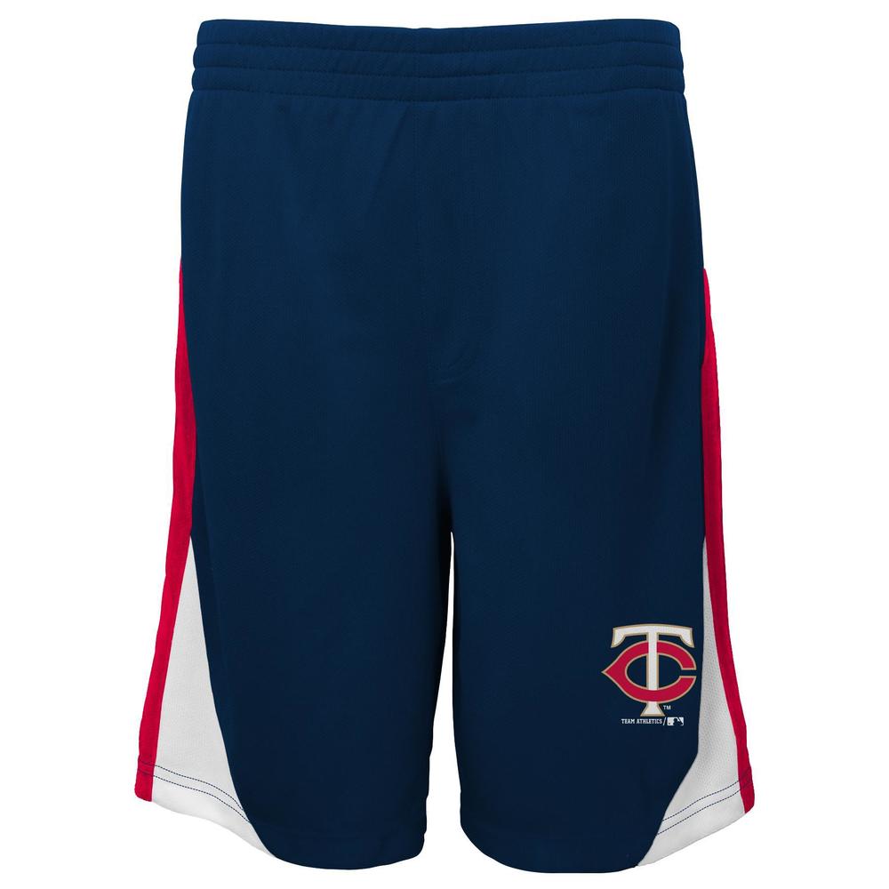 MLB Boy's Athletic Shorts - Minnesota Twins