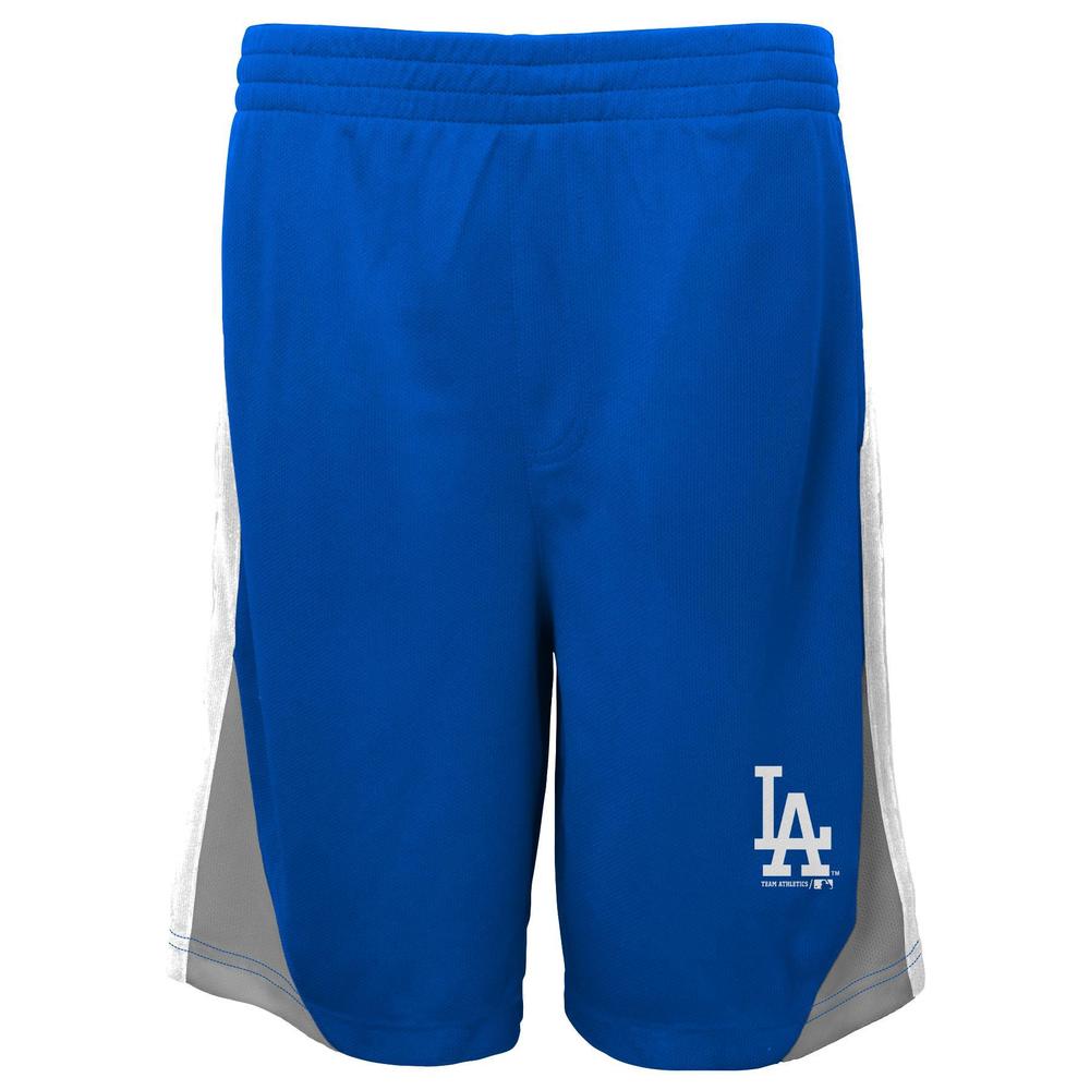 MLB Boy's Athletic Shorts - Los Angeles Dodgers