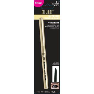 Milani Supreme Kohl Kajal Eyeliner Pencil Blackest Black 0 01 Oz