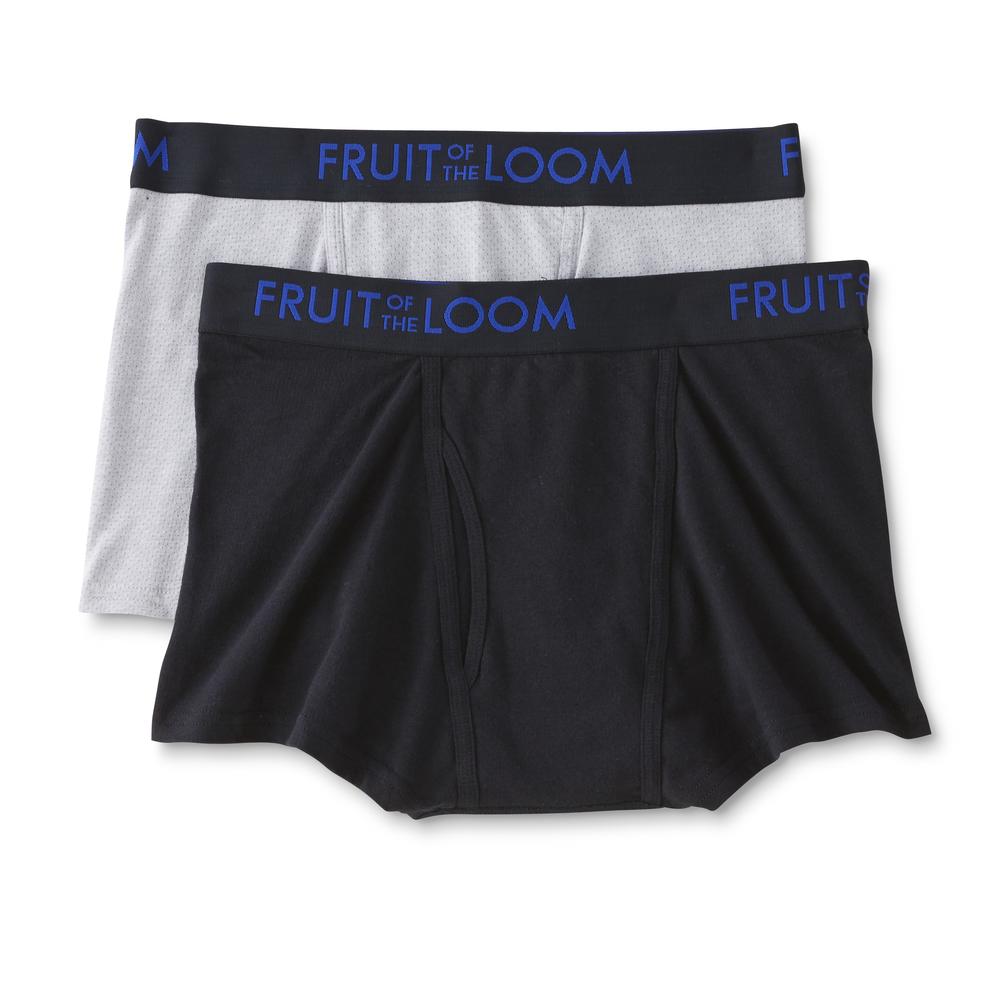 Fruit of the Loom Men's 3-Pack Premium Short-Leg Boxer Briefs - Assorted Colors