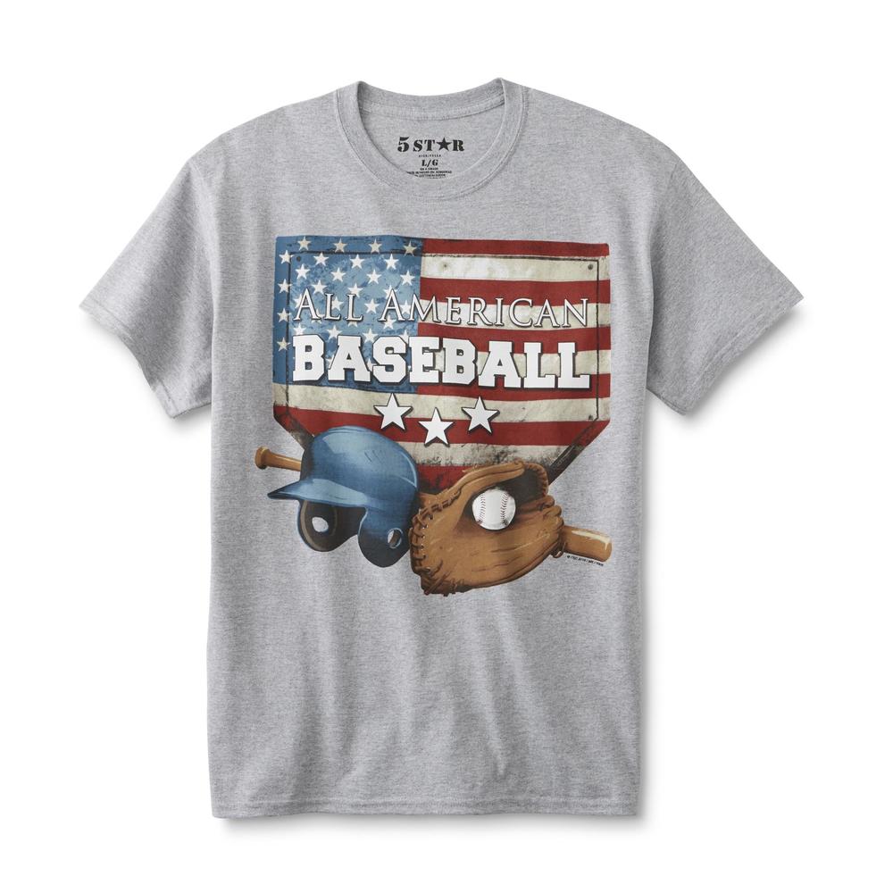 Men's Graphic T-Shirt - All American Baseball