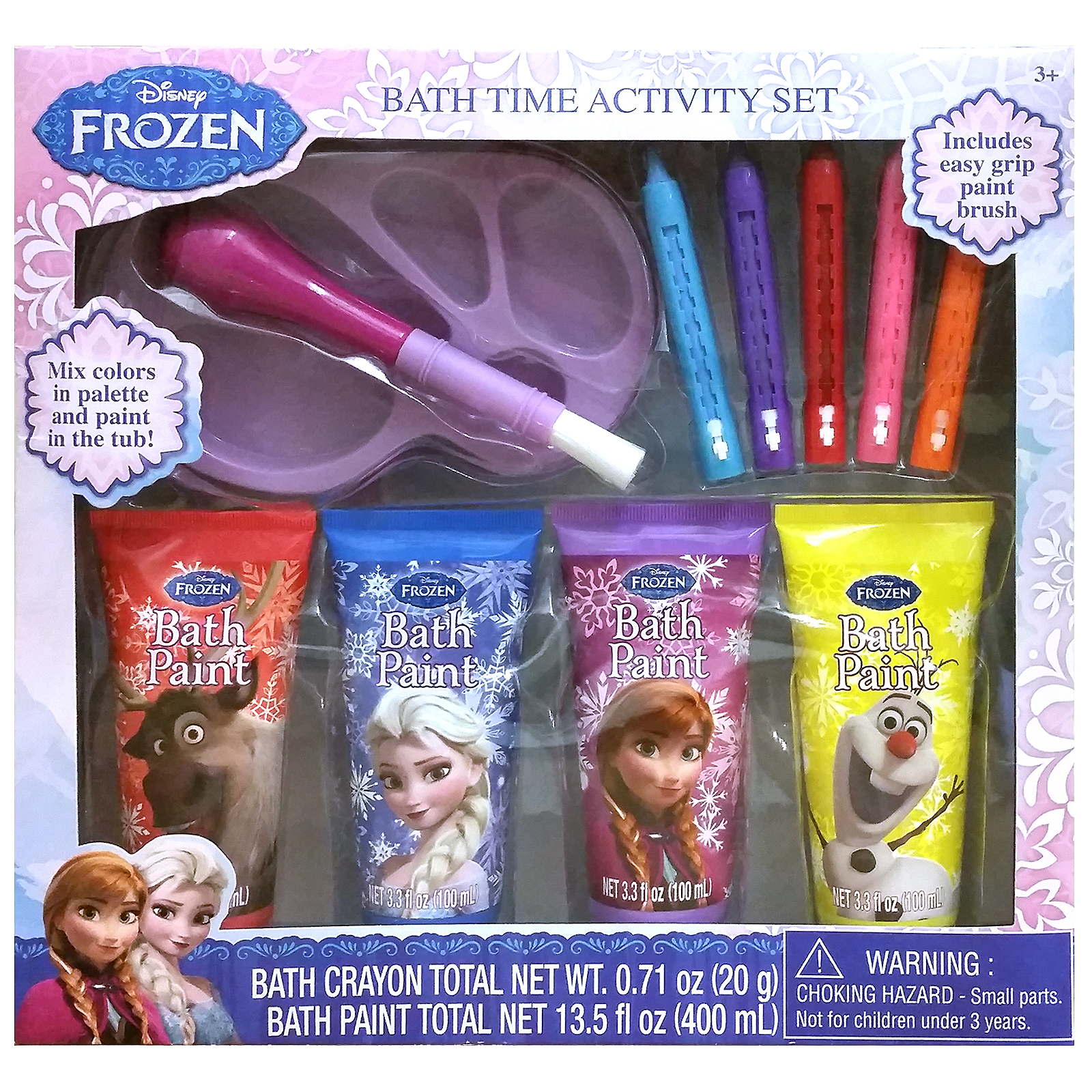 Disney Frozen Bath Activity Gift Set Holiday 2015