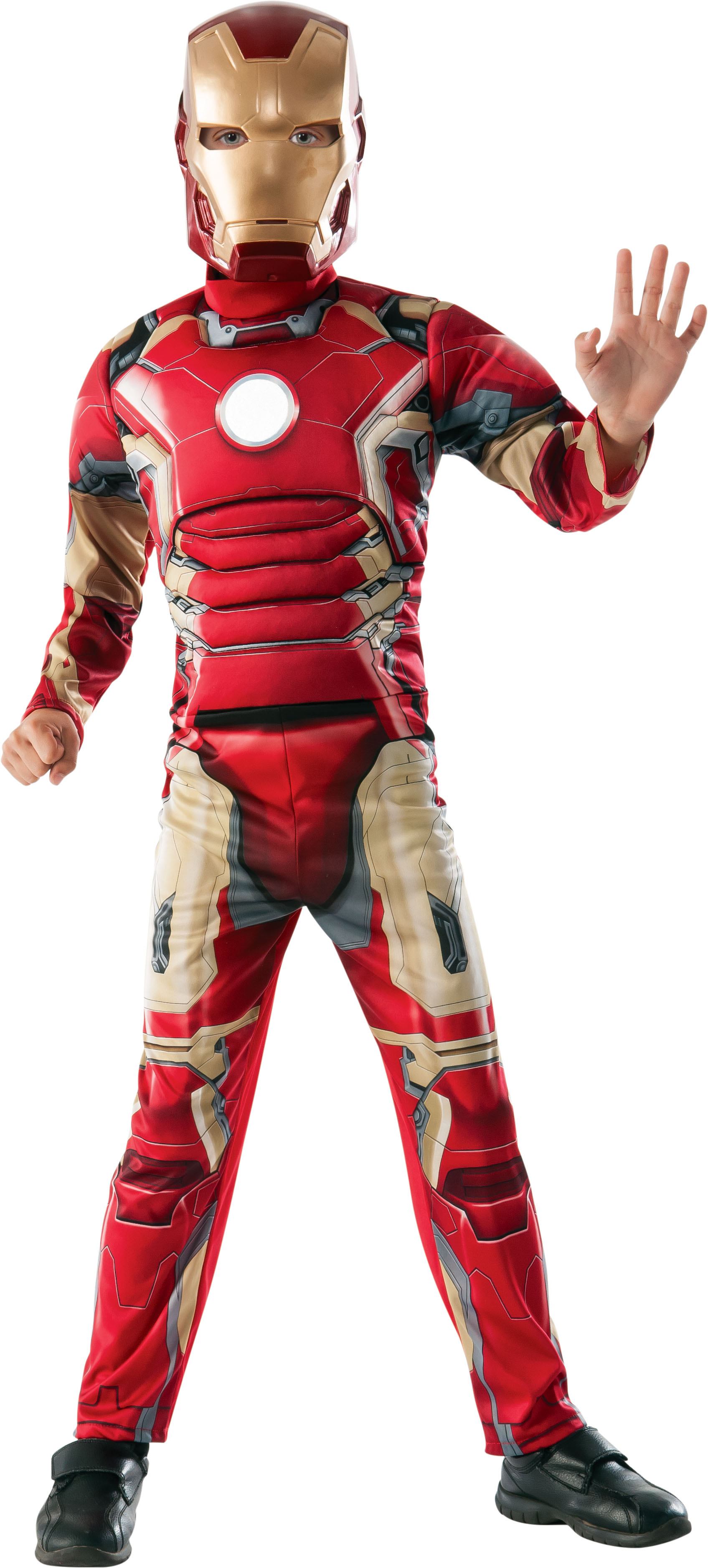 Marvel Iron Man Muscle Boys Halloween Costume