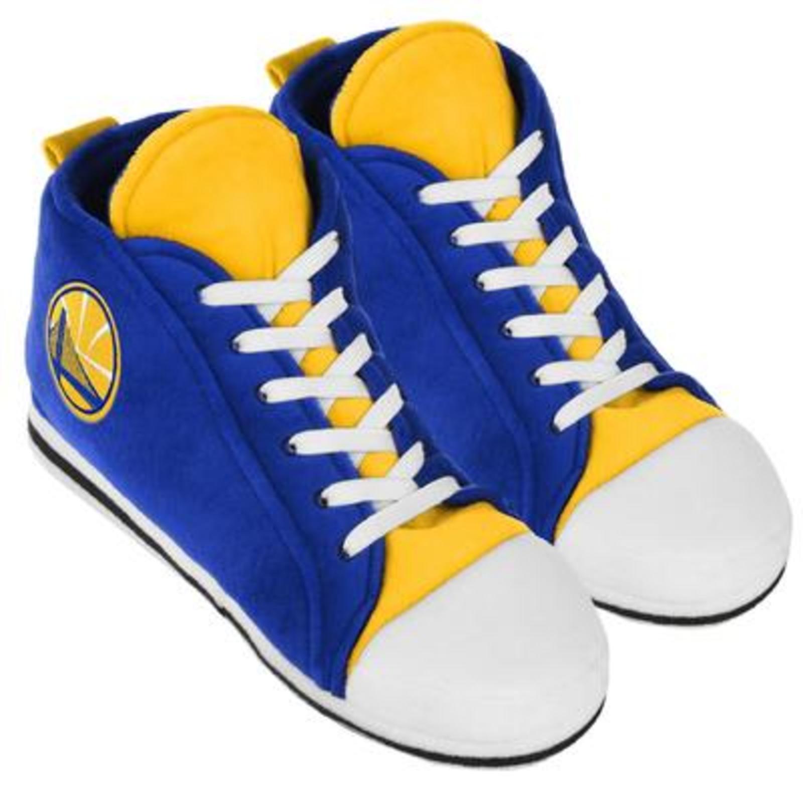 NBA Men's Plush Slippers - Golden State Warriors
